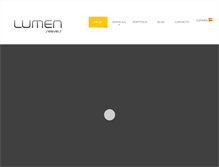 Tablet Screenshot of lumenserveis.com